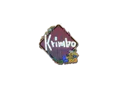 Sticker | Krimbo (Glitter) | Rio 2022 image