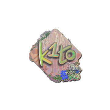 Sticker | k1to (Holo) | Rio 2022