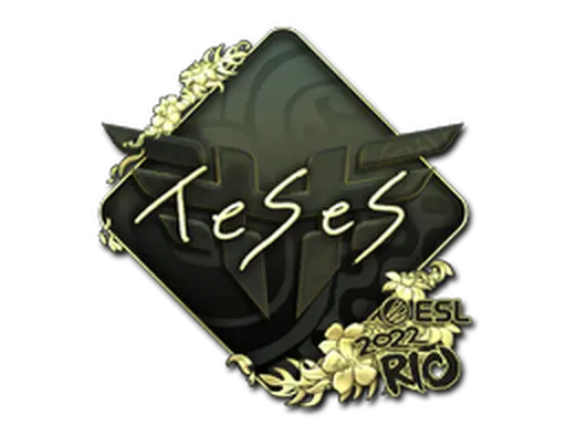 Sticker | TeSeS (Gold) | Rio 2022