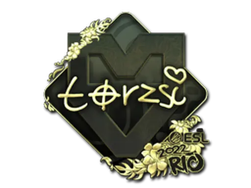 Sticker | torzsi (Gold) | Rio 2022