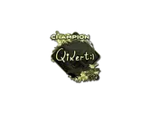 Sticker | qikert (Gold, Champion) | Rio 2022 image