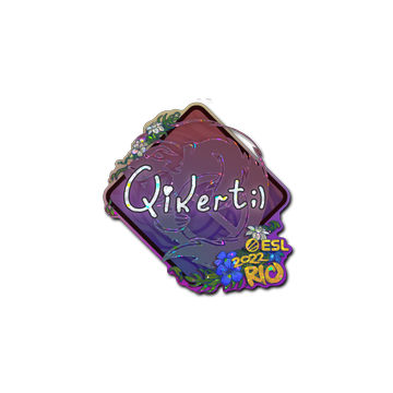 Sticker | qikert (Glitter) | Rio 2022