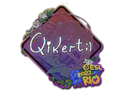 Sticker | qikert (Glitter) | Rio 2022