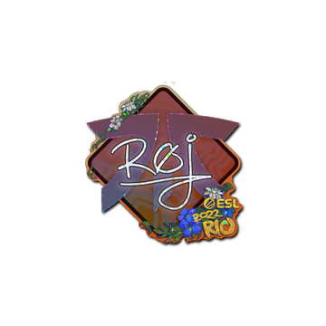 Sticker | roeJ (Glitter) | Rio 2022