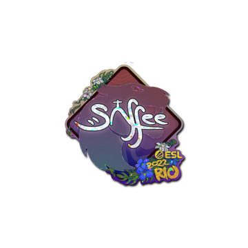 Sticker | saffee (Glitter) | Rio 2022