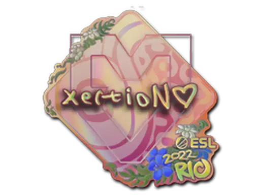 Sticker | xertioN (Holo) | Rio 2022