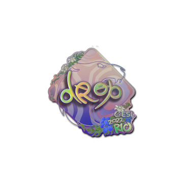 Sticker | drop (Holo) | Rio 2022
