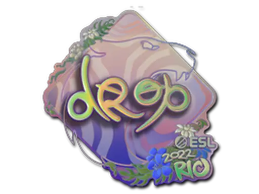 Sticker | drop (Holo) | Rio 2022