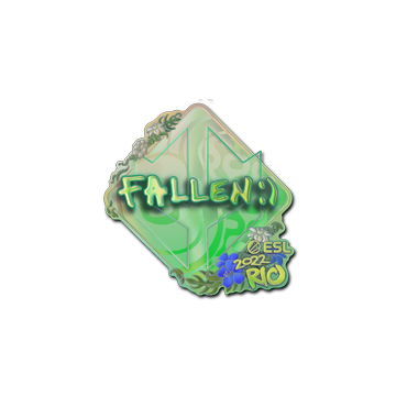 Sticker | FalleN (Holo) | Rio 2022