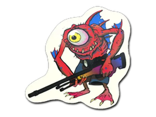 Sticker | Red Cyclawps