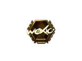 Sticker | woxic (Gold) | London 2018 image