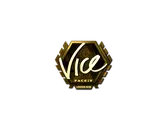 Sticker | vice (Gold) | London 2018 image