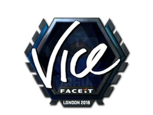 Sticker | vice (Foil) | London 2018
