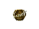 Sticker | tabseN (Gold) | London 2018 image