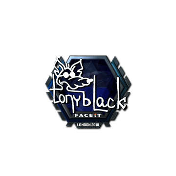 Sticker | tonyblack (Foil) | London 2018