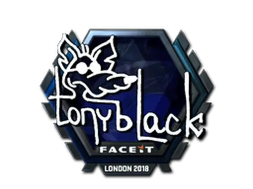 Sticker | tonyblack (Foil) | London 2018