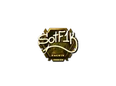 Sticker | S0tF1k (Gold) | London 2018 image