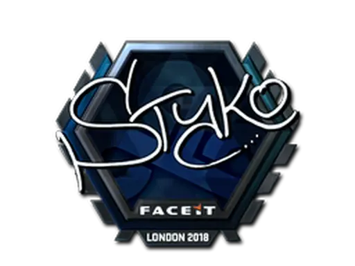 Sticker | STYKO (Foil) | London 2018