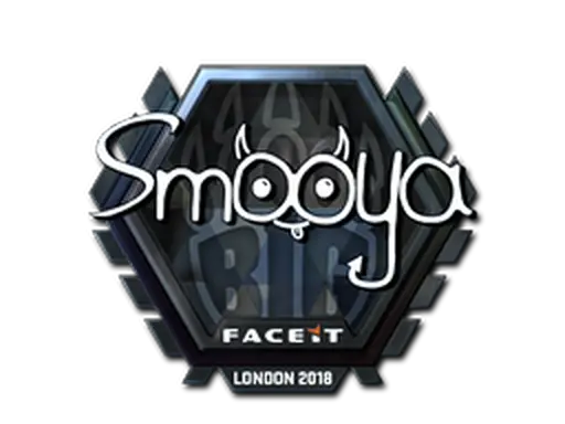 Sticker | smooya (Foil) | London 2018