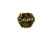 Sticker | Snappi (Gold) | London 2018 image