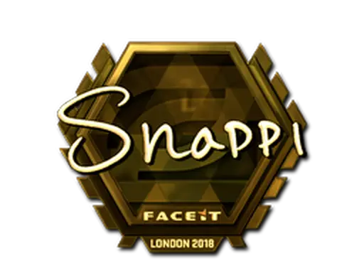 Sticker | Snappi (Gold) | London 2018