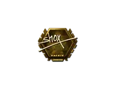 Sticker | shox (Gold) | London 2018 image