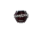 Sticker | ShahZaM (Foil) | London 2018 image