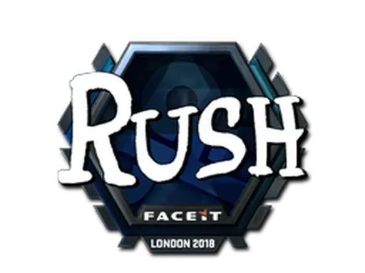 Sticker | RUSH (Foil) | London 2018