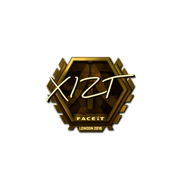 Sticker | Xizt (Gold) | London 2018