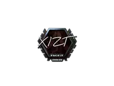 Sticker | Xizt (Foil) | London 2018 image