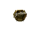 Sticker | Golden (Gold) | London 2018 image