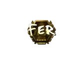 Sticker | fer (Gold) | London 2018 image