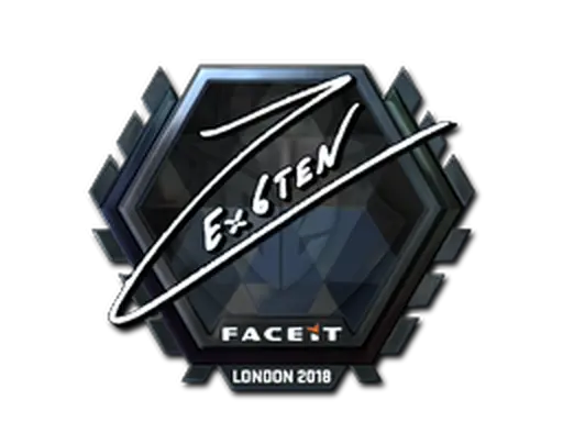 Sticker | Ex6TenZ (Foil) | London 2018