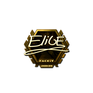 Sticker | EliGE (Gold) | London 2018