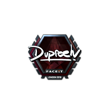 Sticker | dupreeh (Foil) | London 2018