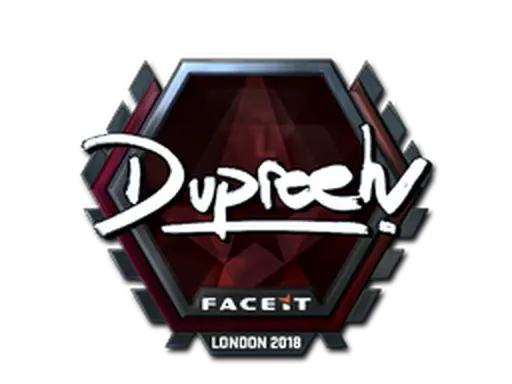 Sticker | dupreeh (Foil) | London 2018