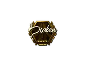 Sticker | draken (Gold) | London 2018 image
