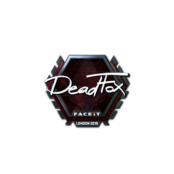 Sticker | DeadFox (Foil) | London 2018