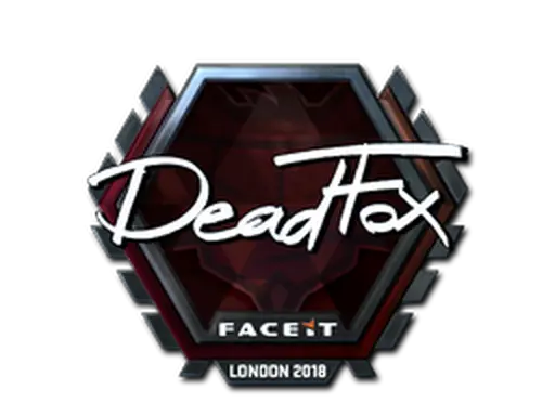 Sticker | DeadFox (Foil) | London 2018