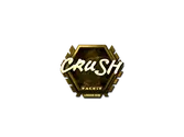 Sticker | crush (Gold) | London 2018 image