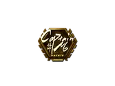 Sticker | captainMo (Gold) | London 2018 image