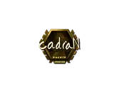 Sticker | cadiaN (Gold) | London 2018 image