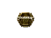 Sticker | coldzera (Gold) | London 2018 image