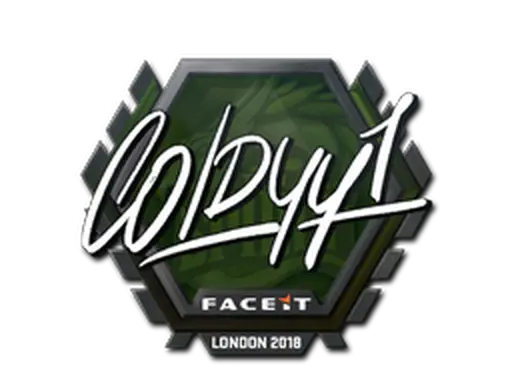 Sticker | COLDYY1 | London 2018