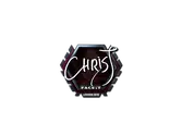 Sticker | chrisJ (Foil) | London 2018 image