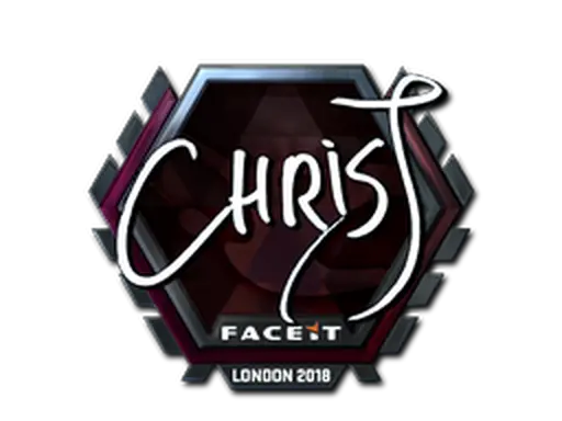 Sticker | chrisJ (Foil) | London 2018