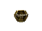 Sticker | chopper (Gold) | London 2018 image
