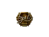 Sticker | byali (Gold) | London 2018 image