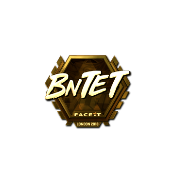 Sticker | BnTeT (Gold) | London 2018