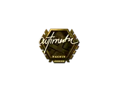Sticker | autimatic (Gold) | London 2018 image